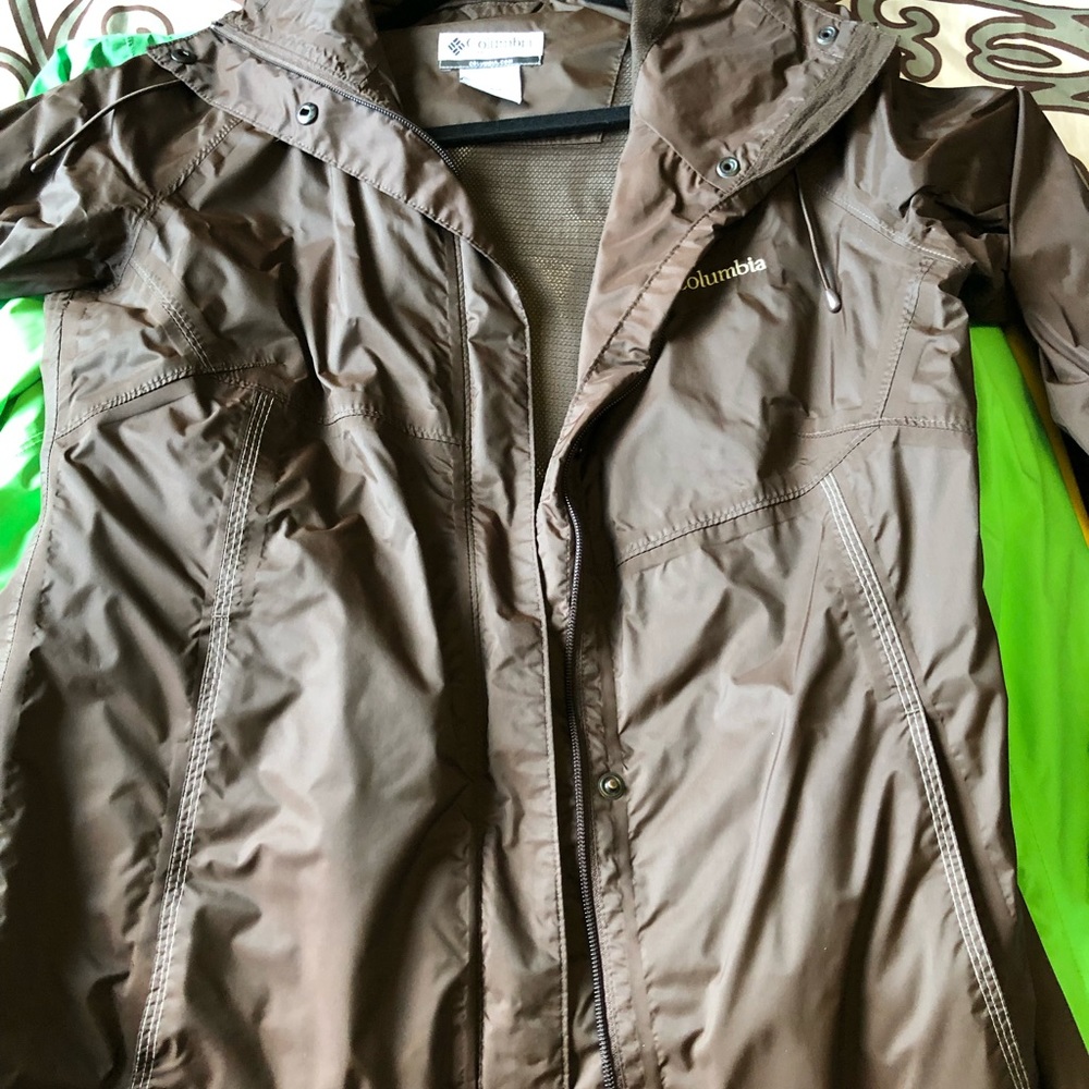 Brown Columbia 3/4 length jacket